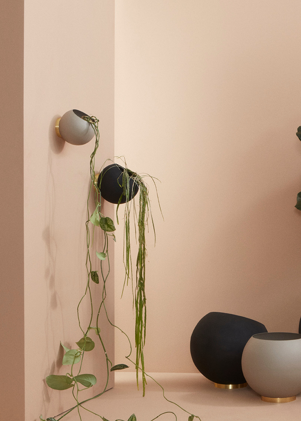 GLOBE wall flowerpot GLOBE wall flowerpot